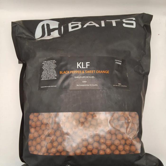 JH Baits Boilies klf Black Pepper & Sweet Orange 12mm 5kg