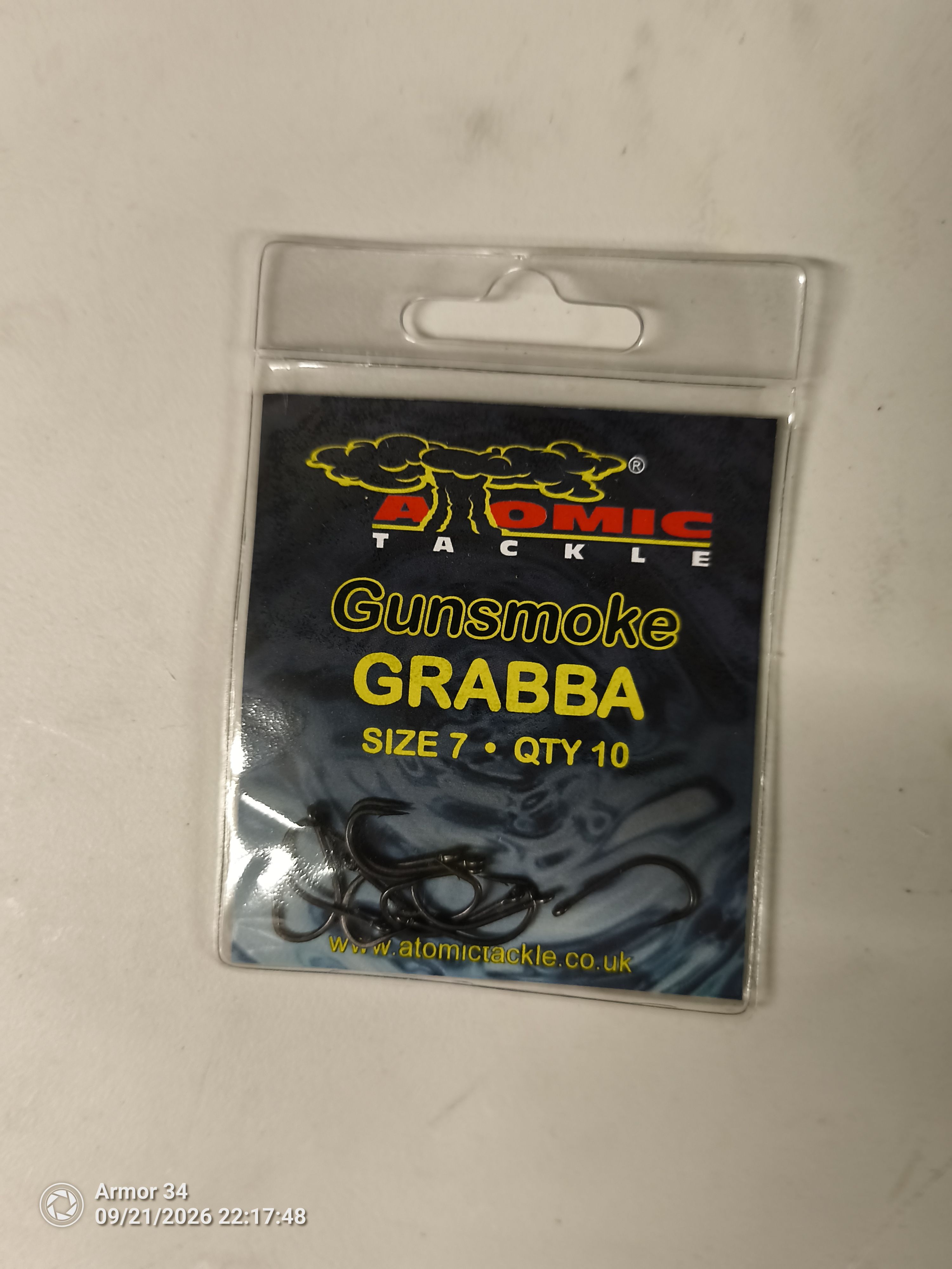 Atomic Tackle Hooks grabba 7