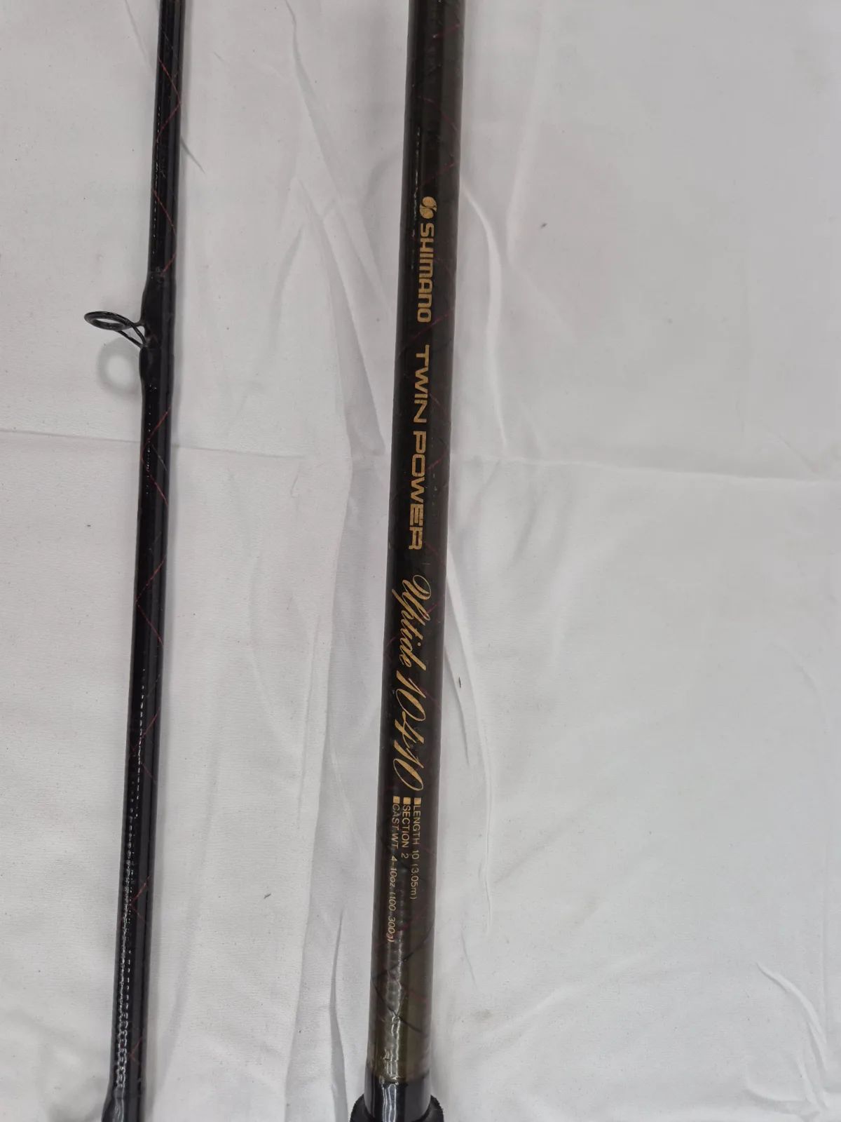 Shimano twin power uptide 1040 10' boat rod, view 2
