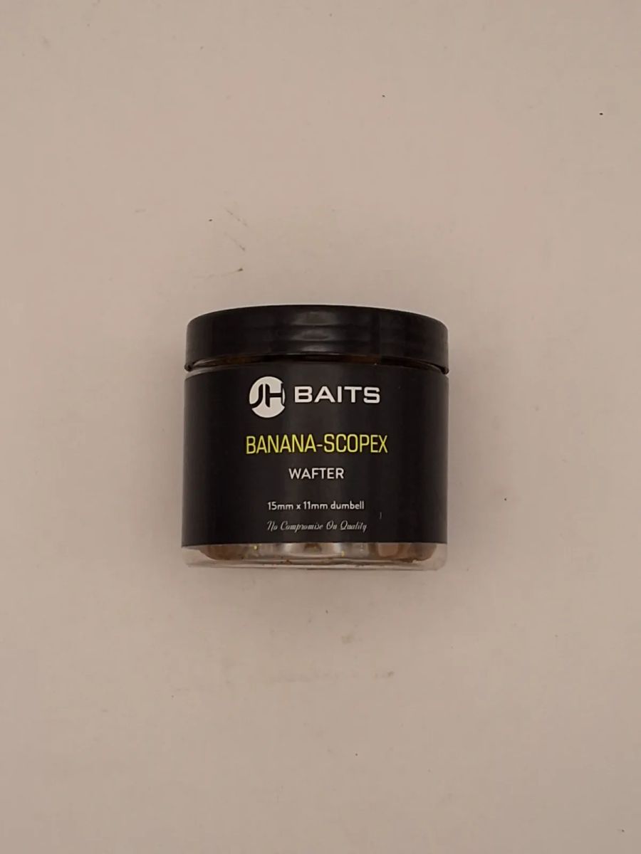 JH Baits Wafters Banana-Scopex 15mm x 11mm