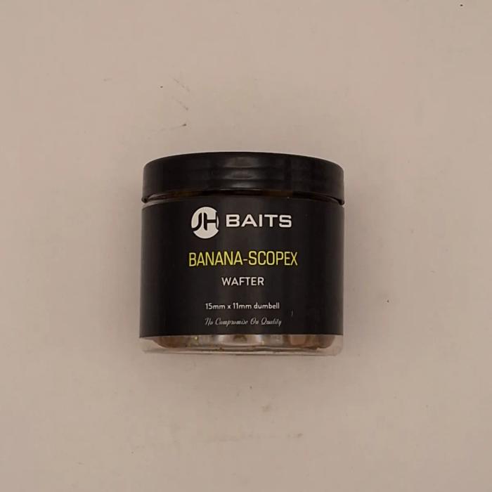 JH Baits Wafters Banana-Scopex 15mm x 11mm