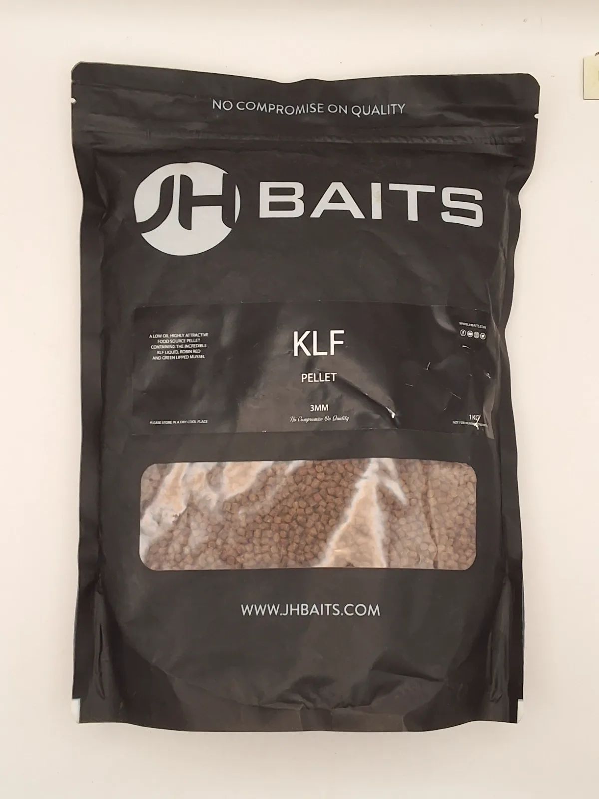 JH Baits KLF  Robin Red and Green Lipped Mussel 6mm, view 2
