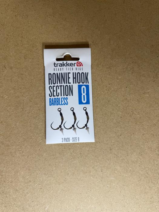 Trakker Hook rig section size 8 Ronnie rig
