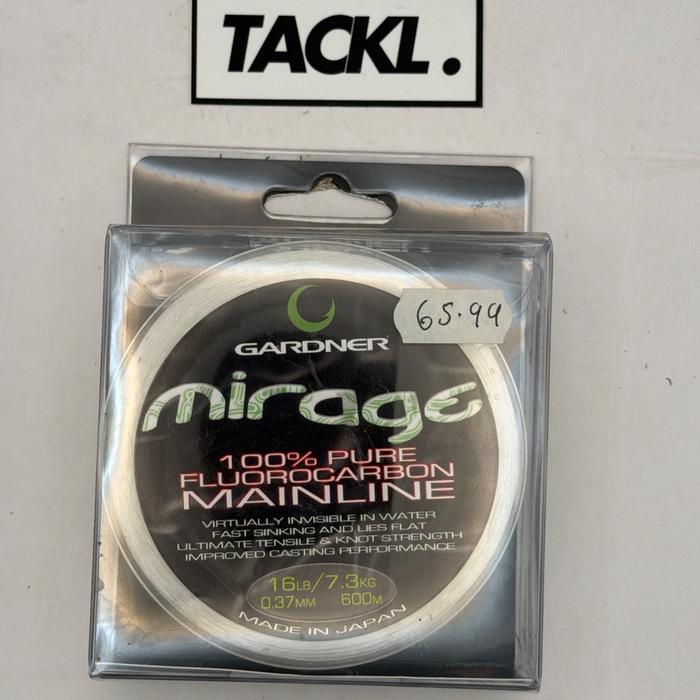 Gardner Mirage 100% Flurocarbon 16lb 600m