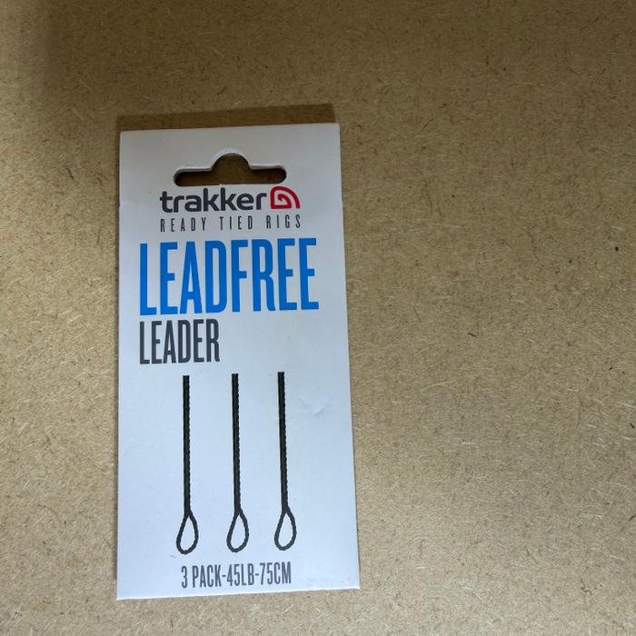 Trakker Lead Free leader 45lbs 75cm