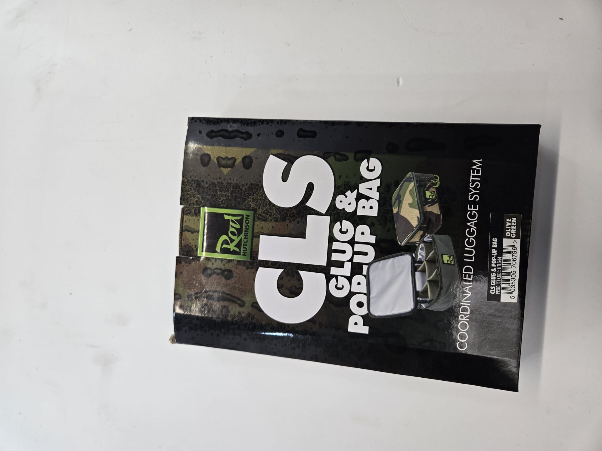 Rod Hutchinson CLS Glug and pop up bag Olive