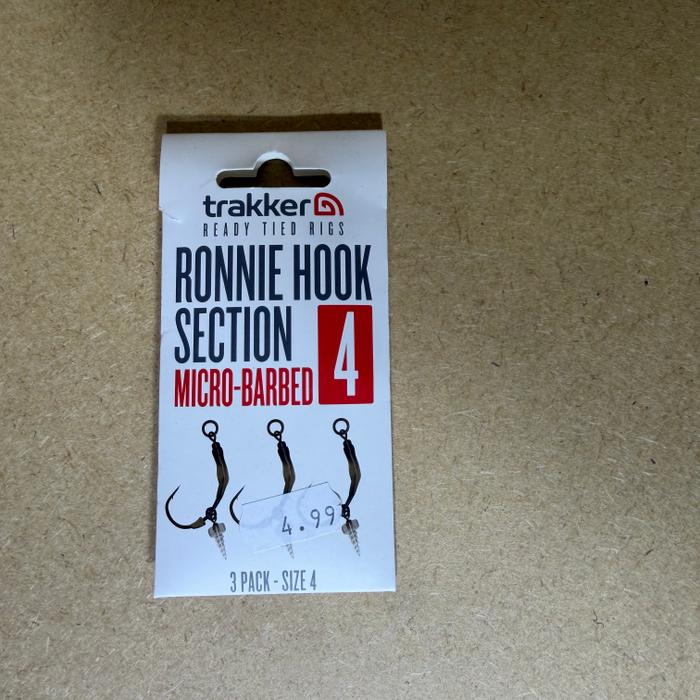 Trakker Hook Section size 4 Ronnie rig