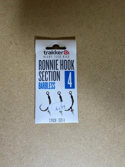 Trakker Hook Pre-tied rigs Ronnie rig