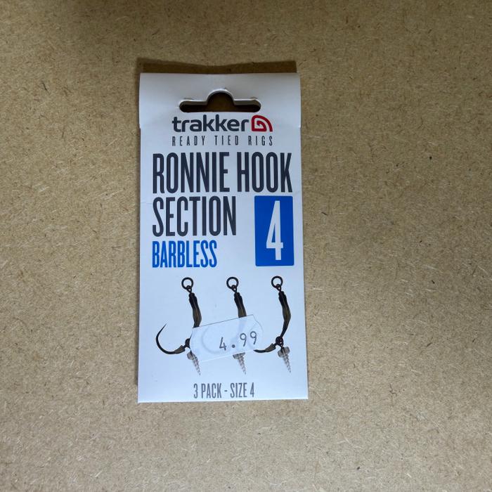 Trakker Hook Pre-tied rigs Ronnie rig
