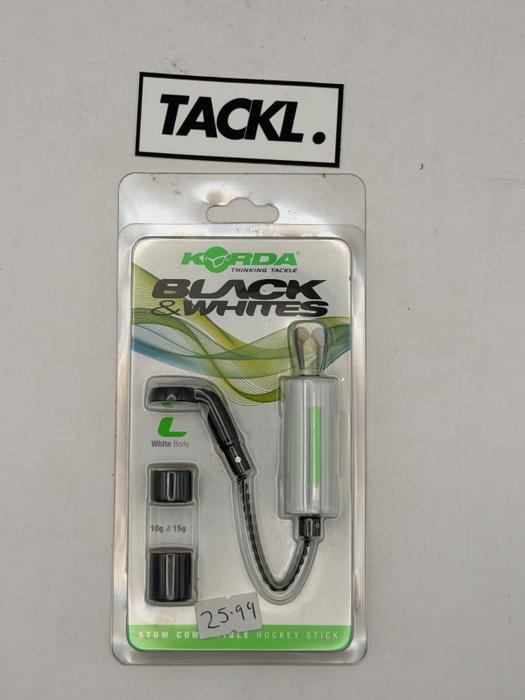 Korda Black & White indication system bobbins white