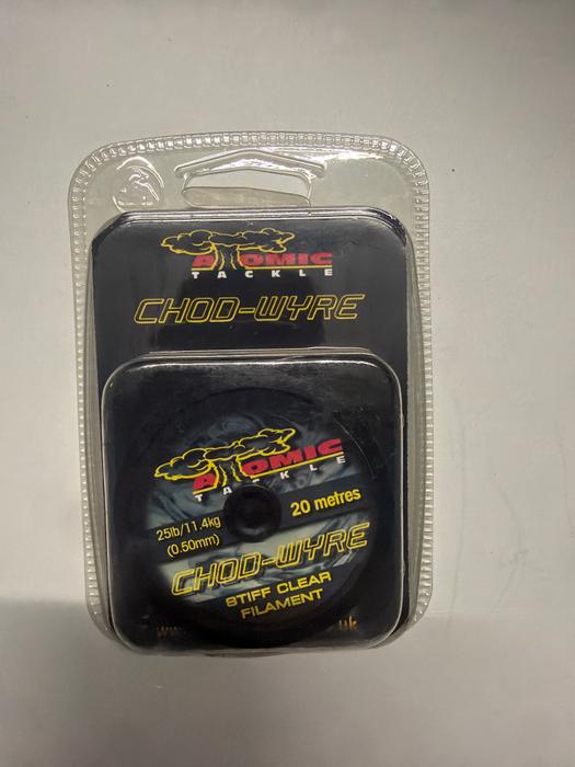 Atomic Tackle Line Stiff Clear Filament 25lbs
