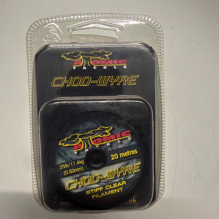 Atomic Tackle Line Stiff Clear Filament 25lbs