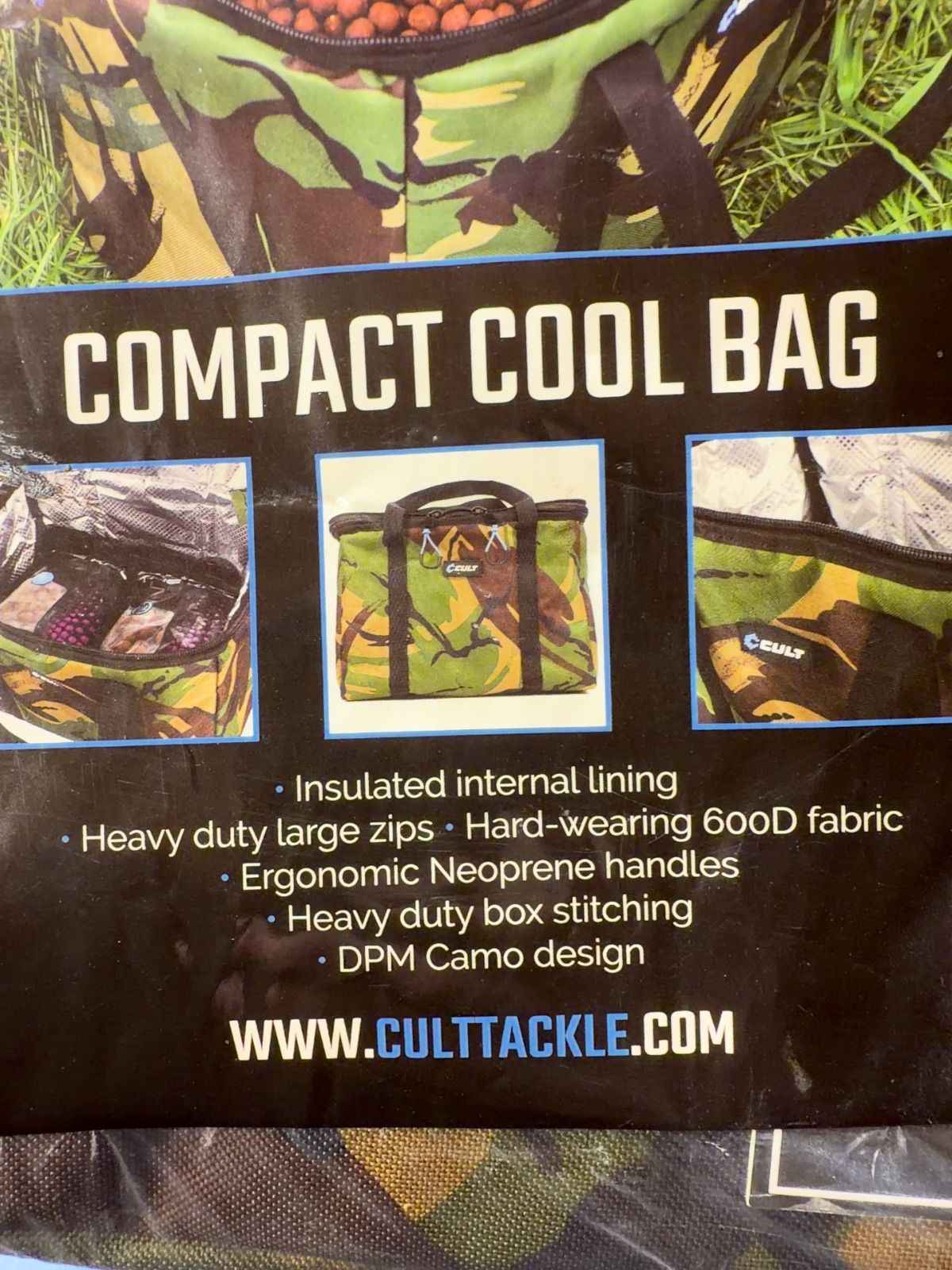 Cult Tackle Compact Cooler Bag 17l Green, view 3