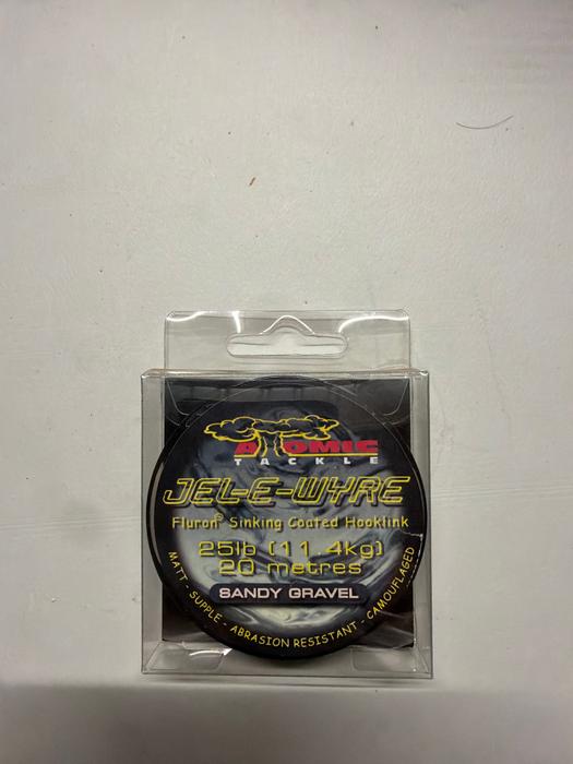 Atomic Tackle Line Fluorocarbon 25lbs 25lb (11.4kg) 20 metres