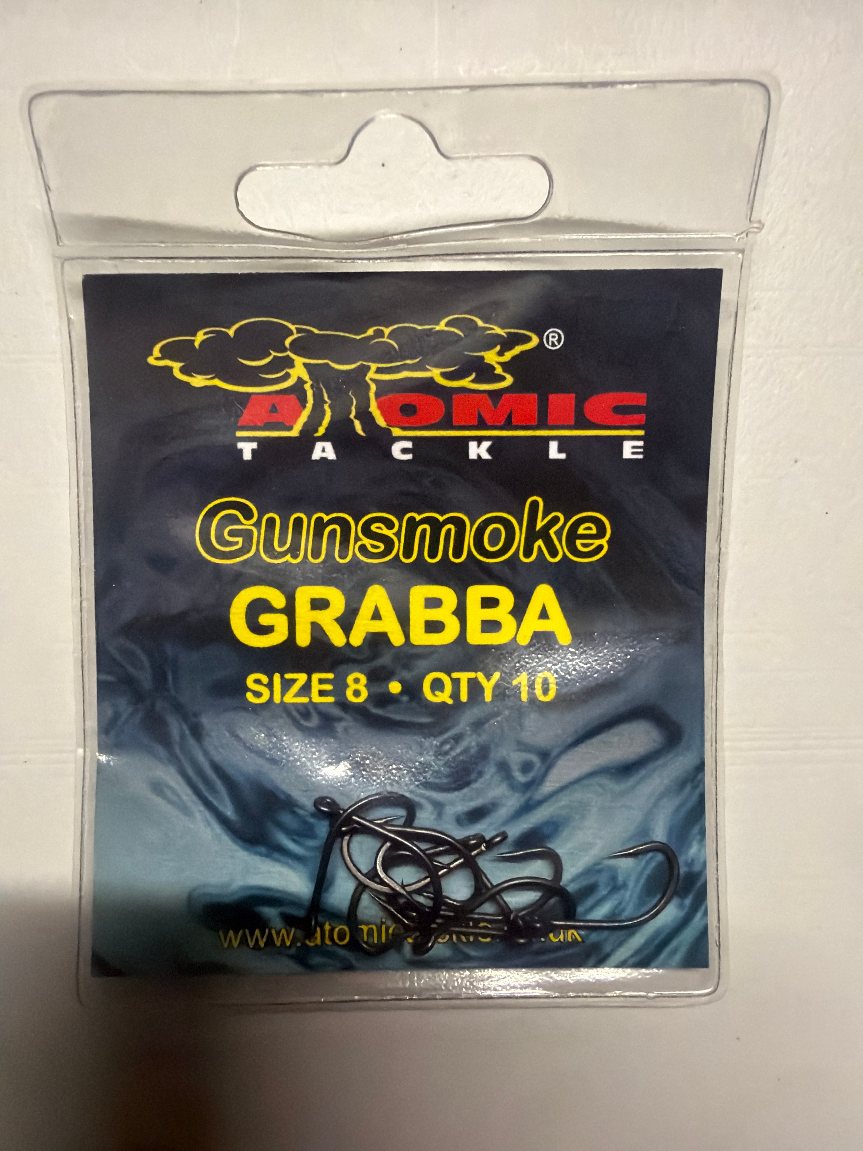 Atomic Tackle Gunsmoke Grabba Hooks Other 8 Barbed