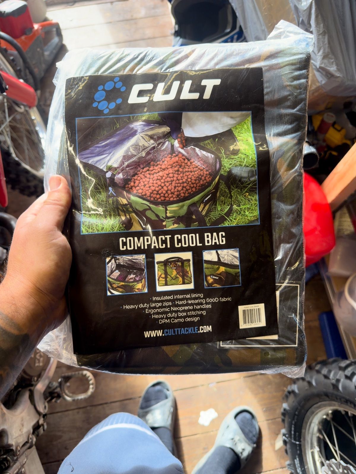 Cult Tackle Compact Cooler Bag 17l Green