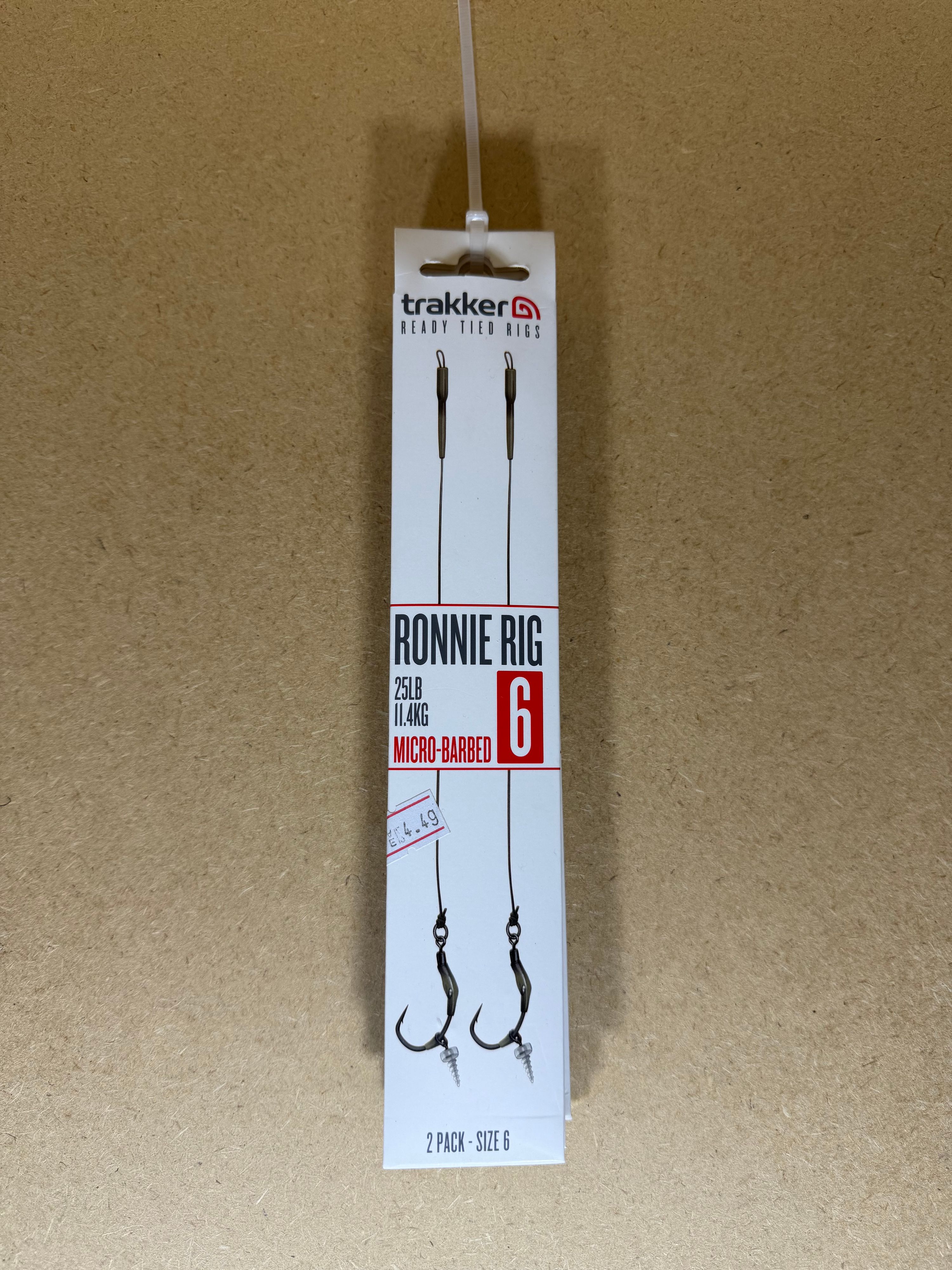 Trakker Ronnie Rig 25lb size 6 Micro Barbed